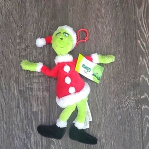 The Grinch Plush with Bag Clip - Dan Dee Collectors Choice Dr. Seuss Plushy 11"